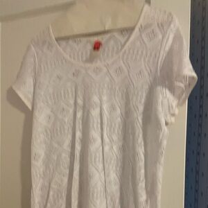 White swimsuit coverup